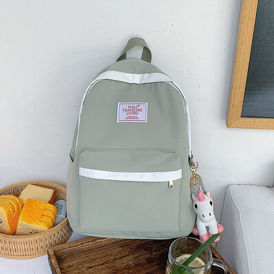 

Junior high school students schoolbag female Korean version of high school travel backpack female double shoulder Baotao brand fem