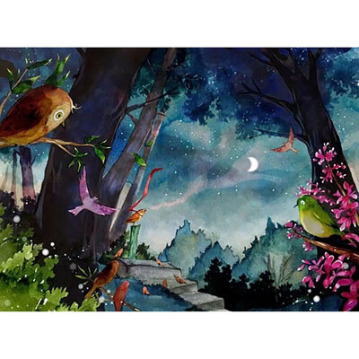 

Toponeto 5D Embroidery Paintings Rhinestone Pasted DIY Diamond Painting Cross Sti