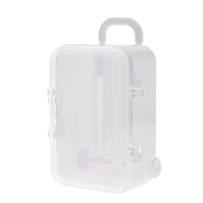 

Gobestart Mini Rolling Travel Suitcase Box Wedding Favors Party Reception Candy Toy