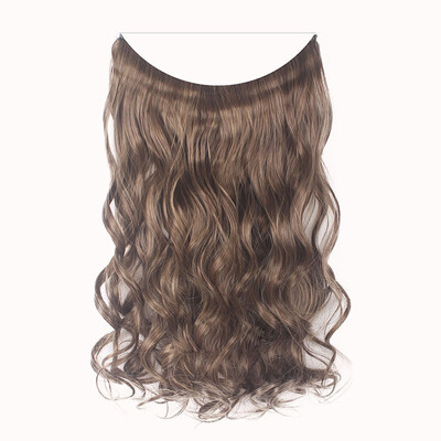 

〖Follure〗Fashion Thick Clip in Hair extensions Straight Curls Full Head Hairpiece Clip