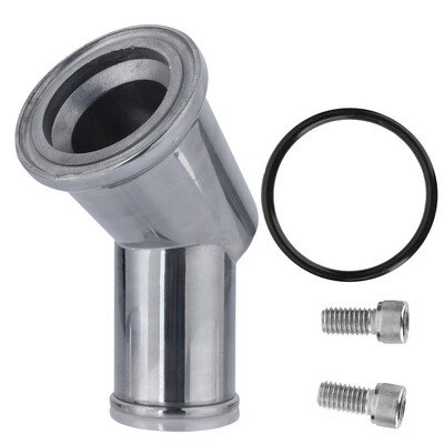

Tailored SBC Polished Aluminum 45° Swivel Water Neck Fits SB BB For Chevy 327 350 454 396