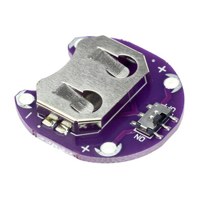 

LilyPad Coin Cell Battery Holder CR2032 Battery Holder Module