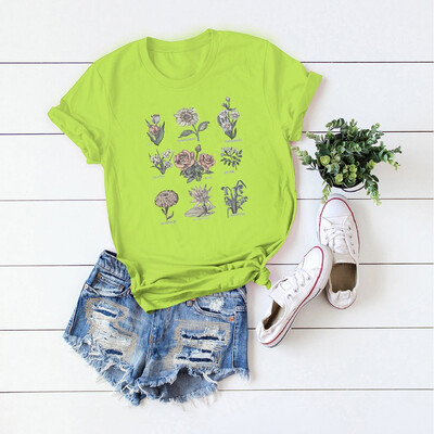 

Starmoon Fashion WomensO-Neck Short Sleeve Pocket Sack Plus Size Cotton Tee Casual Top