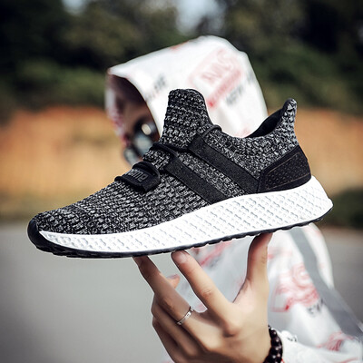 

2019 new mens shoes summer&autumn breathable mesh sports running shoes Korean casual trend students wild tide shoes men