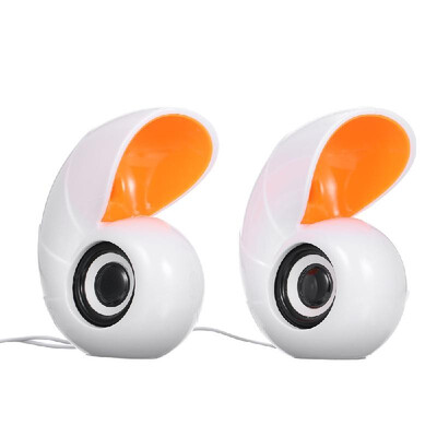 

Sea Snail Music Speaker Desktop Speaker Mini Music Speaker with 35mm Jack for LaptopMP3Smartphones