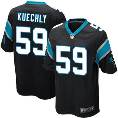 

Youth Football Jersey Carolina Panthers Luke Kuechly Black Team Game Jersey