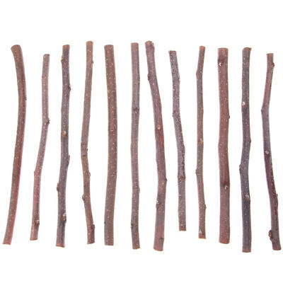 

50g Wooden Natural Apple Tree Branch Guinea Pig Squirrel Rabbit Chewing Toy