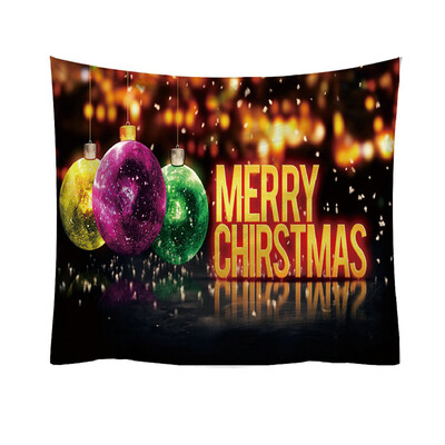 

〖Follure〗Christmas Fashion Tapestry Cartoon Pattern Style Decorative Tapestry Home Decor