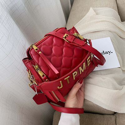 

Ins summer texture hand-held water chestnut bucket womens 2019 new style Korean style small bag fashion messenger bag