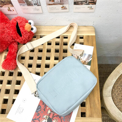 

Small square bag woman single shoulder oblique satchel college students Japanese&Korean version tide ancient feeling girl ins1