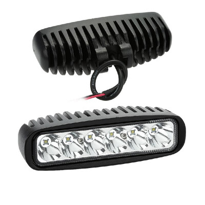 

1PC 6inch 18W LED Spot Beam Work Lamp Fog light Headlight Truck Off-road Car Boat Lamp