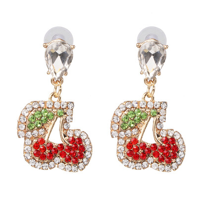 

2019 New Colorful Flower Big Brand Design Luxury Starburst Pendant Crystal Drop Earrings Gem Statement Jewelry