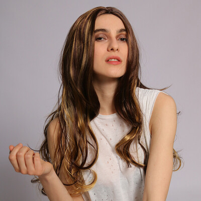 

〖Follure〗Sexy Women Girl Long Gradient Wig Wavy Curly Synthetic Fashion Wig Hot