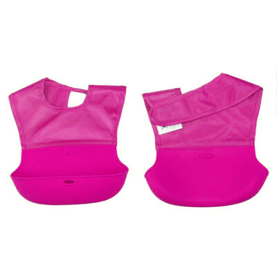 

CTT Silicone Baby Bibs Waterproof Bibs Three-Dimensional Food Pocket Bibs