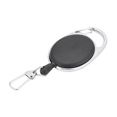 

Greensen Outdoor Retractable Wire Keychain Anti-theft Anti-lost Key Ring Camping Tools Carabiner