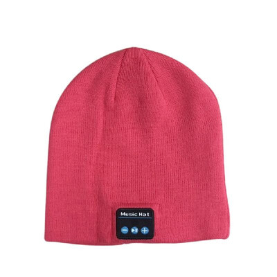 

Outdoor Winter Knitted Music Hat Beanie Headset Hands Free Smart Wireless Headphones Rechargeable BT Cap with Built-in Stereo Spea
