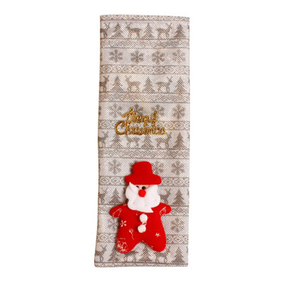 

New Christmas Decoration Bottle Set Santa Claus Wine Bag