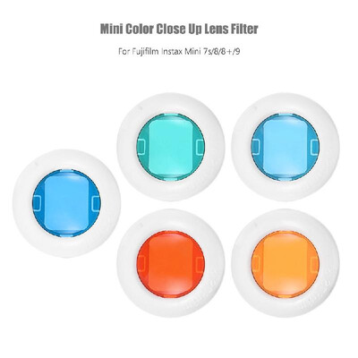 

Instant Camera Mini Color Close Up Lens Filter Set for Fujifilm Instax Mini 7s889 6pcs