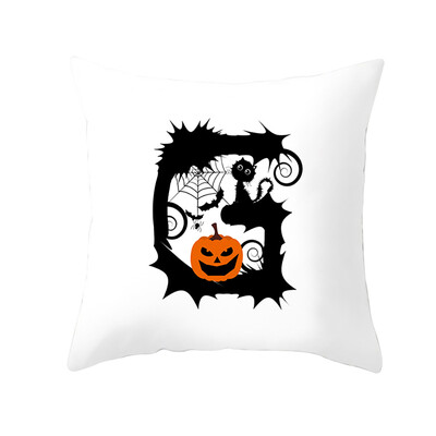 

〖Follure〗Halloween Pumpkin Throw Pillow Cover Pillowcases Decorative Sofa Cushion Cover