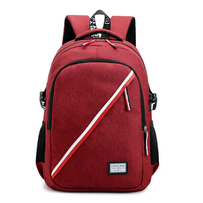 

Laptop bag male business travel bag large capacity usb charging bag casual backpack waterproof bag