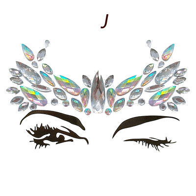 

〖Follure〗Face Gems Adhesive Glitter Jewel Wedding Festival Rave Party Body Make Up