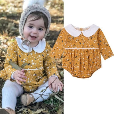 

Newborn Baby Girls Princess Floral Bodysuit Romper Jumpsuit Outfits Clothes 0-18 Months