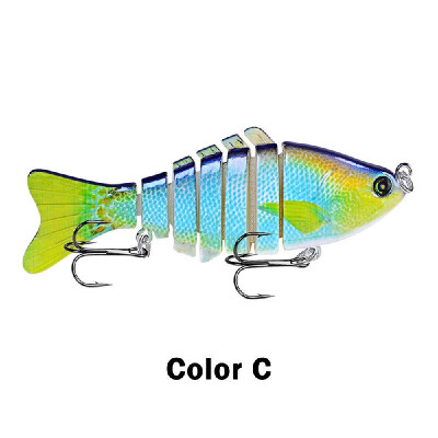 

10cm 1561g Fishing Lure Hard Bait Multi Segments Swimbait Crankbait Artificial Fishing Lure Bait with Treble Hooks