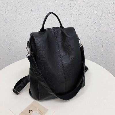 

Tailored Fashion Lady Solid Color Anti-theft Shoulder Bag Oblique Handbag Shoulder Bag