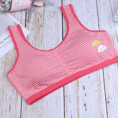 

Kids Girls Underwear Foam Bra Vest Children Underclothes Sport Undies Clothes