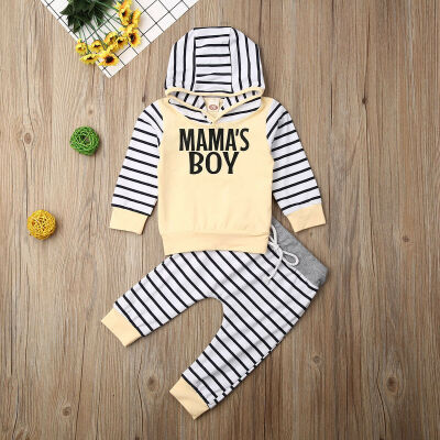 

Newborn Kids Baby Boys Hoodie Tracksuit TopPants Trousers Clothes Outfits Set