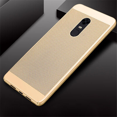 

Goowiiz Phone Case For Xiaomi RedMi S266 Pro6A Full Protection Slim Hard PC Breathable Grid Back Cover