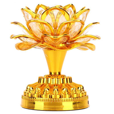 

Greensen Colorful Light Buddhism Faith Supply Lotus Light Without Battery Deliver