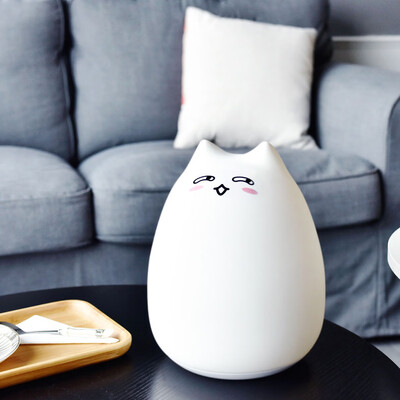 

Gobestart Lovely Cute Big Cat USB Night Light Bedroom Decor LED remote-controlled Lamp