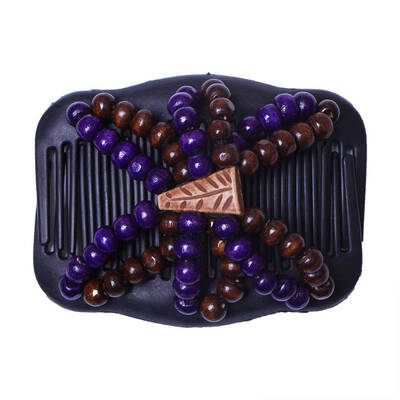 

Brand Vintage Double Magic Slide Metal Comb Clip HairpinsElasticity Retro Slide Comb Clip For Women Hair Accessories
