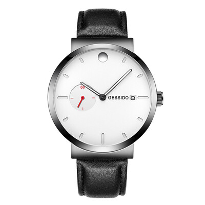 

Black Creative Watches Men 2018 Top Brand Luxury Mens Quartz Watch Steel Mesh Date Stopwatch Clock Male relogio masculino saati
