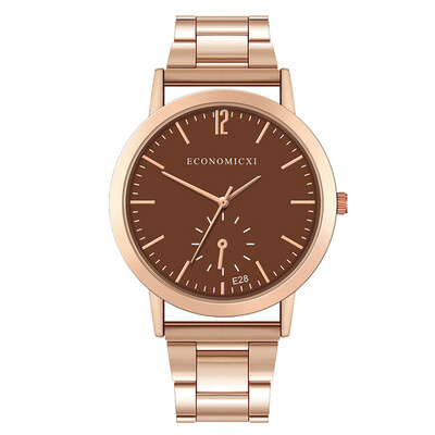 

Gobestart Fashion Steel Strap Luxury Watch Men Creative Quartz-watch Casual Watch