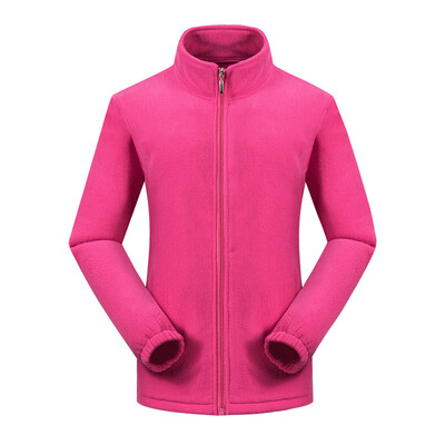 

Toponeto Womans Autumn And Winter New Style Double Fleece Sweater Zipper Collar Coat