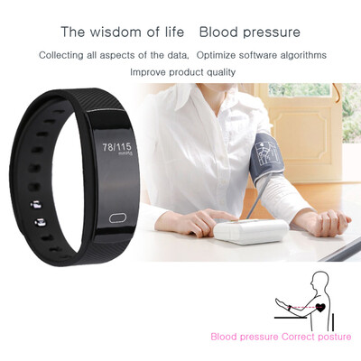 

QS 80 Heart Rate Smart Band Bluetooth Sport Watch Wristband Bracelet 042inch HD OLED Display Call Notification Pedometer Alarm Sl
