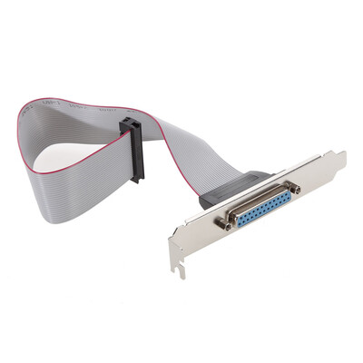 

Motherboard DB25 1 Port Serial Parallel PCI Slot Header Cable Bracket