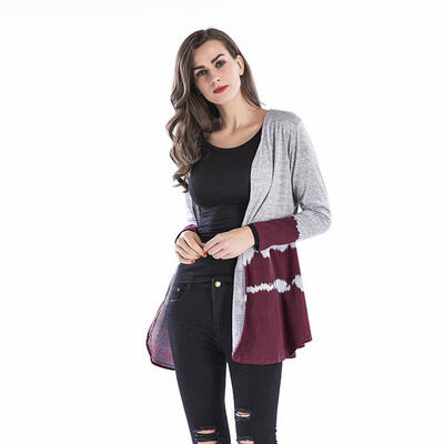 

Autumn Long Sleeve Loose Knitted Cardigan Sweater Fashion Women Cotton Coat