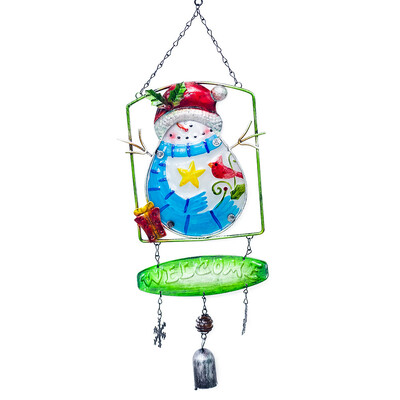 

〖Follure〗Christmas bells pendant wind chime christmas decorations door hanging decor