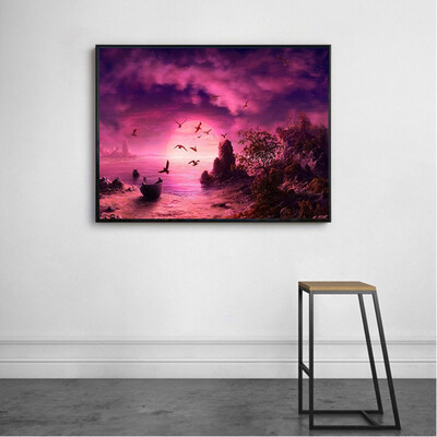 

Toponeto 5D Embroidery Paintings Rhinestone Pasted DIY Diamond Painting Cross Stitch