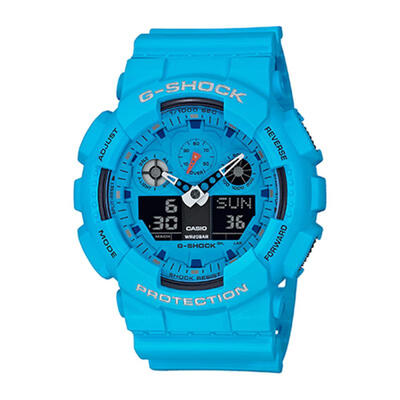 

Casio G-Shock Special Colors Rock Music Edition Resin Watch Male Digital Sports Wristwatch - GA-100RS-2APR