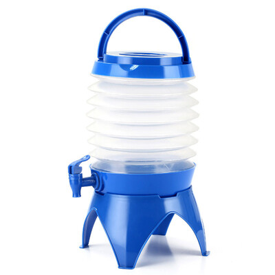

Collapsible Folding Water Dispenser Portable Drinks Container with Tap for Outdoor Camping Travelling 55L