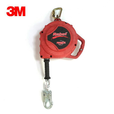 

3M 3590520 REBEL Self Retracting Lifeline SRL Fall Protection 19 ft 308 lb Capacity Calvanized Cable