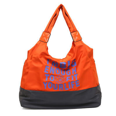 

Fashion ladies shoulder bag large dance bag yoga bag light Joker casual nylon Oxford cloth bag bag
