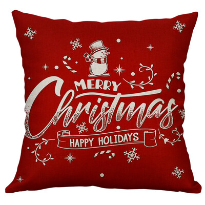

Tailored Christmas Sofa Bed Home Decor Pillow Case Cushion Cover