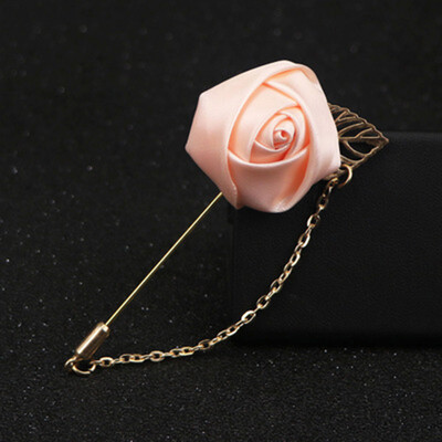 

Elegant Mens Suit Lapel Cloth Rose Flower Brooch Pin Exquisite Decor Fomal