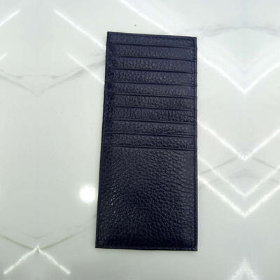 

Double-sided Leather Solid No Zipper Genuine Leather Simple Bag
