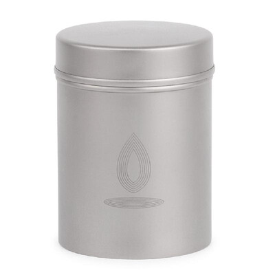 

Portable Outdoor Camping Waterproof Titanium Container Tin Storage Case for Tea Leaf Coffee Beans Cigarette